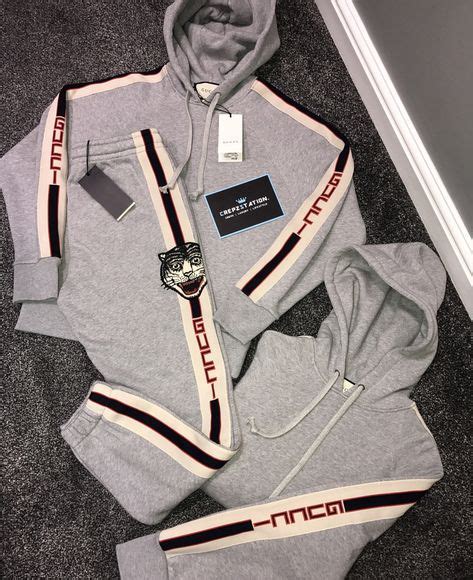 brown gucci sweatsuit|gucci sweat suits for men.